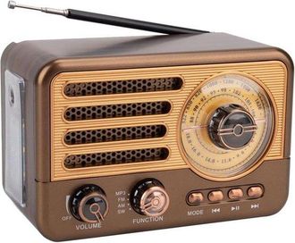 No Brand Altavoz Bluetooth - Altavoz Bluetooth Port&aacute;til - Altavoz Bluetooth Retro Vintage