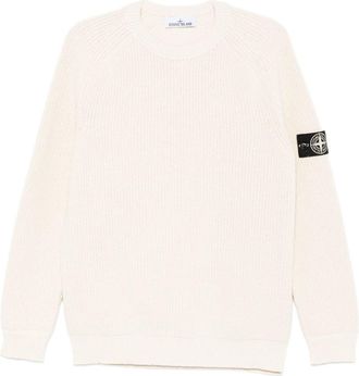 Stone Island Logo Cotton Sweater