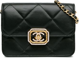 Chanel Gequilted Schoudertas met Ketting