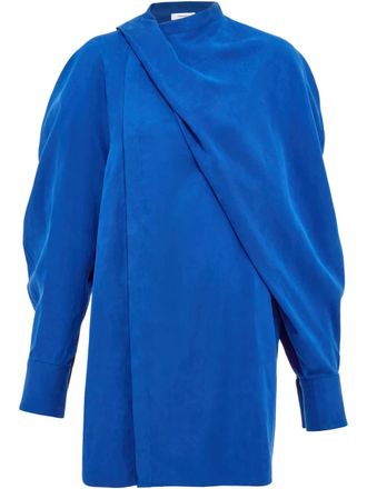 Ferragamo Asymmetrisch blouse - Blauw
