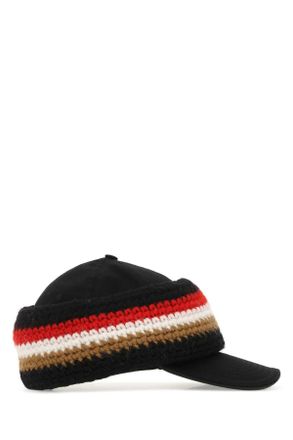 Burberry 8052498 A1189 Exterior: Cotton Wool Cappelli E Fasce Per Capelli Hat