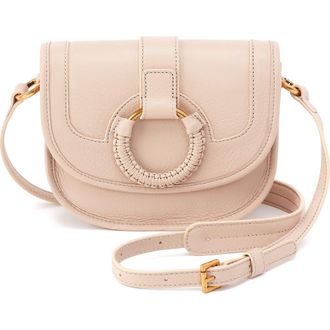 Hobo Small Kiva Leather Crossbody Bag in Stonewash at Nordstrom