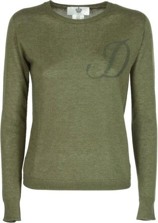 Dee Ocleppo Dames, Truien, Groen, Maat: XL Kasjmier