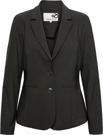 &Co Woman Phileine Blazer - Dames - Jassen - Groen - Maat: M Leer