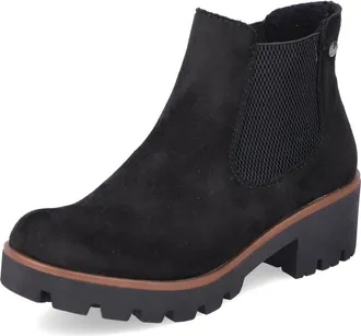 Rieker Womens Elasticated Boots In Black