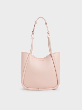 Charles & Keith Mini Lyla Tubular Tote Bag