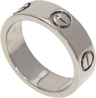 Cartier White Gold (18K) Band Ring (Pre-Owned)