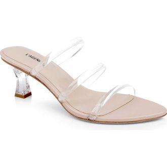 L'agence Ludovica Slide Sandal in Chai at Nordstrom, Size 10