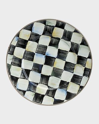 MacKenzie-Childs Courtly Check Salad Plate