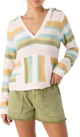 O'Neill Catamaran Stripe Hoodie in Multi Colored at Nordstrom, Size Xx-Large