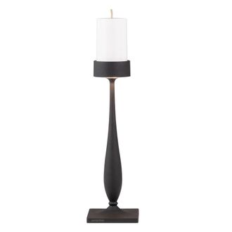 Zafferano Baroque l&aacute;mpara perpetua mesa aluminio negro, 2,2w