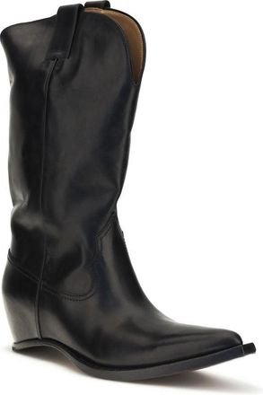 Maison Margiela Mens Black Calf Leather Bos Taurus Boots