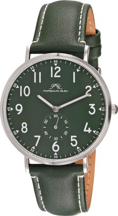Porsamo Bleu Mens Rowan Genuine Leather Band Watch 1471EROL