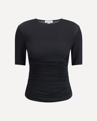 Alaia Pleated T-Shirt Female 38