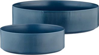 Bj&ouml;rn Borg Ensaladera &Oslash;21,5cm et &Oslash;27,5cm - 2 piezas - Marino