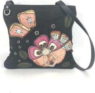 Prada Pre-owned Cross Body Bags, female, Black, Size: ONE SIZE Pre-owned Leather prada-bags