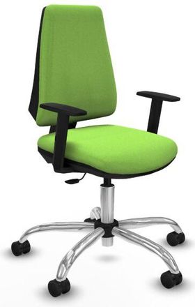 Piqueras y Crespo Piqueras Y Crespo - Elche Cp Bali Pistacho Brazos 1d Base Cromada Ruedas Nailon 65mm