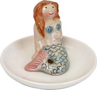 Beachcombers 3 Ceramic Mermaid Trinket Dish in Blue at Nordstrom