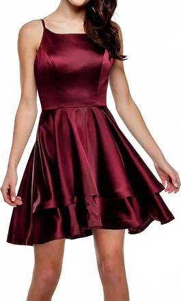 Alyce Paris The Secret Dress In Wine