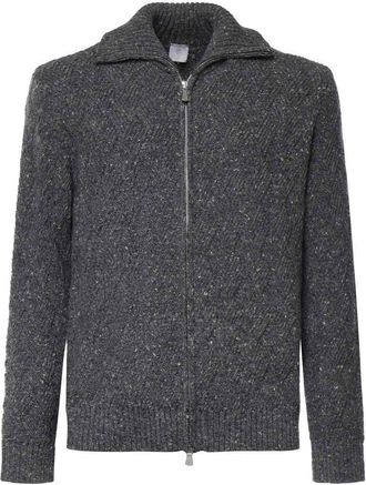 Eleventy Wool And Cashmere Cardigan