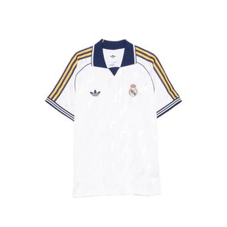 adidas Real OG Logo-embroidered Striped T-shirt