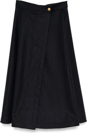 Celine Gonna in lana - Blu