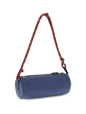 Miu Miu Recycled Polyamide Two-Tone Wallet - Blue