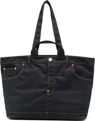Kenzo Borsa Tote Cinque Tasche - - Bags - Uomo - Blu - ONE SIZE