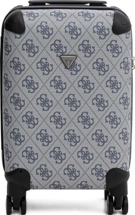 Guess Co Berta 4G logo-monogram trolley case - women - Artificial Leather/Polyester - One Size - Blue