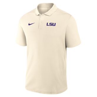 Nike LSU Victory Primary Logo Nike Mens Dri-FIT College Polo in Brown | 035815ALSN-KJH
