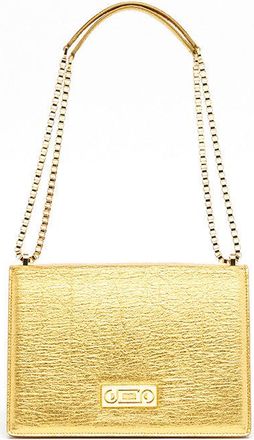 Studio Tondini The Cristiana Vegan Shoulder Bag - Gold metallic