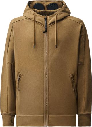C.P. Company Diagonal Raised Fleece Goggle Zip Sweatshirt