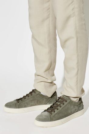 Tod's Suede Sports Shoes, Mens, Green