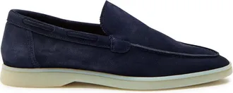 Aur&eacute;lien Yacht Suede Loafers - Navy - 44 (IT44 / UK10)