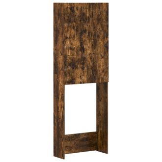 vidaXL Mueble De Ba&ntilde;o Delft Roble Ahumado 66 X 25,5 X 190 Cm Vidaxl