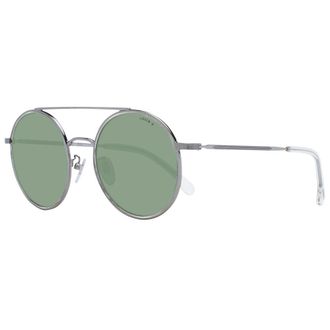 Lozza Unisex Gray Metal Sunglasses - Grey - One Size
