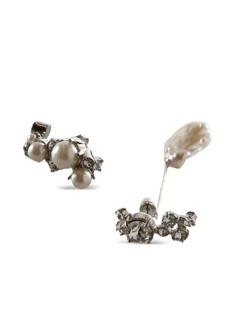 Givenchy embellishment earrings - Silver