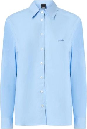 Pinko Pinko, Overhemden, Dames, Blauw, S, Pinko Shirts