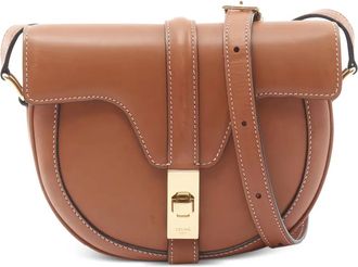 Celine Borsa a spalla 16 Buzas piccola anni 2000 - Marrone