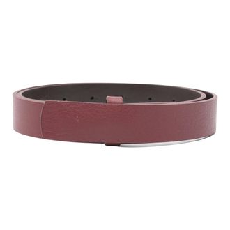 Ni&ugrave; Belts, unisex, Red, Size: M Adjustable Belt
