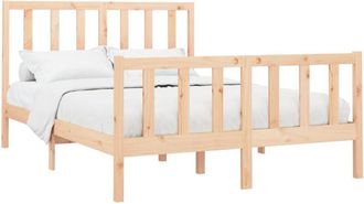 vidaXL Bed Frame without Mattress 160x200 cm Solid Wood Pine vidaXL