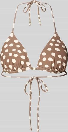 Barts Bikini-Oberteil mit Neckholder Modell Dauna in Mittelbraun, Gr&ouml;&szlig;e 36