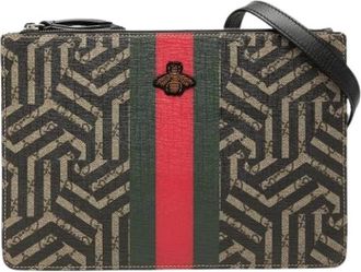 Gucci Borsa a tracolla Pre-owned in tela - - Pre-owned - Donna - Beige - ONE SIZE