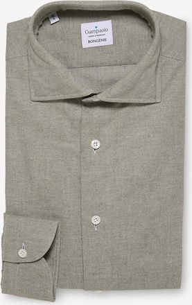 Giampaolo Baumwollflanellhemd mit langen &Auml;rmeln