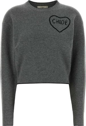 Chlo&eacute; Mujer, Jerseys, Gris, Talla: S