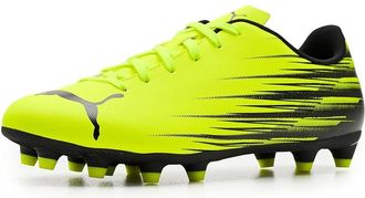 Puma Attacanto II Firm, Artificial Ground Soccer Cleats Mens Soccer Shoes Yellow Alert/Black : 10.5 D - Medium, Synthetic