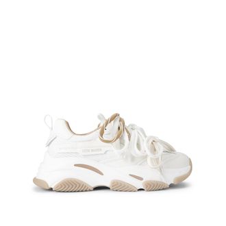 Steve Madden Mens Pryce Taupe Sneakers - Size UK 12