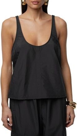 JLUXLABEL Active Scoop Neck Top in Black at Nordstrom, Size X-Small