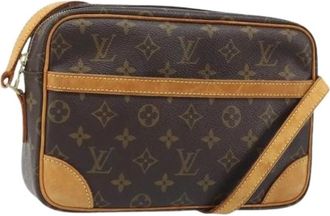 Louis Vuitton Pre-owned Cross Body Bags, female, Brown, Size: ONE SIZE Pre-owned Trocadero 27 Shoulder Bag