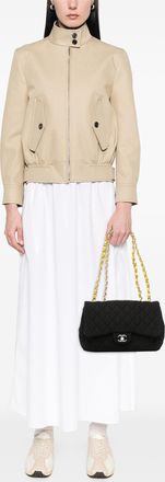 Chanel Pre-owned Womens Quilted Flap Bag - Black Textile - One Size